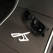 tesla model 3 sunglasses holder tool stand glasses case console clip 3d print model - Mito3D