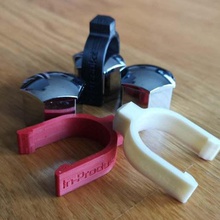 tesla copertura dado di scarico - radmutter werkzeug strumento utensili a mano ruota cap inprodukt 3d print model - Mito3D