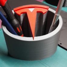 Tesla Stift Halter Unterstützung 3d print model - Mito3D