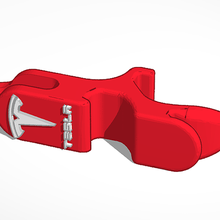 tesla shotgun tool gadget electric car accessories stylish 3d print model - Mito3D
