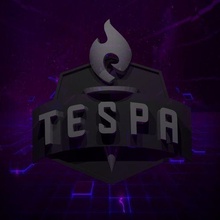 tespa logo arte bufera neve collegiale eSport eroi dormitorio tempesta segni loghi 3d print model - Mito3D