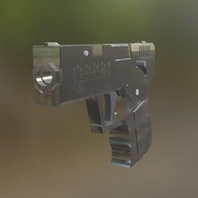 tessa 9mm parabelo pistola ferramenta 3d print model - Mito3D