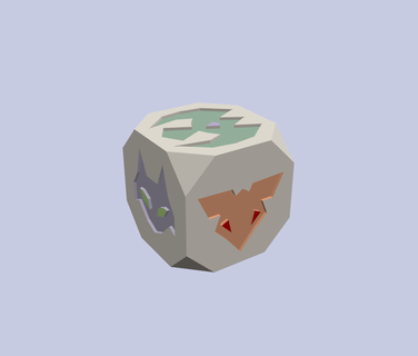 tester cube outils animaux biche oiseau Lynx 3d print model - Mito3D