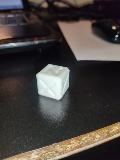 test cube 3d print model - Mito3D