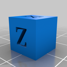prueba cubo 1cm 3d print model - Mito3D