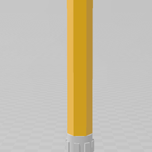test pencil gadget 3d print model - Mito3D