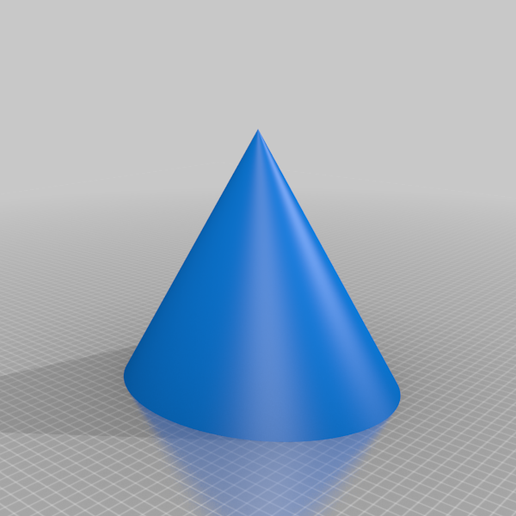 test print big cone tool 