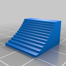 test stairs 1mm steps ender 3 3d_printing_tests 3d print model - Mito3D