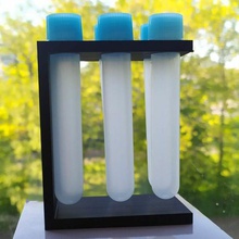 tubo de ensaio titular a casa laboratório houshold cozinha centrífuga stand 3d print model - Mito3D