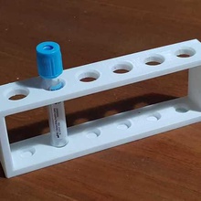 test di supporto del tubo piccolo strumento utensili scatole il strumenti laboratorio titolare atmosfera 3d print model - Mito3D