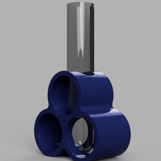 tester tube vase jardinage décoration conception pot 3D print model - Mito3D
