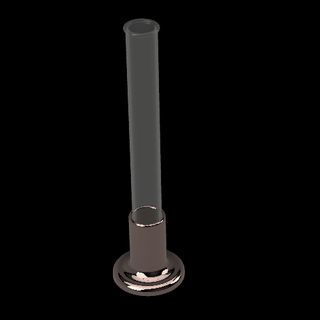 test tube vase free holder love equipment lab 3d print model - Mito3D