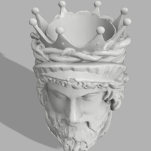 testa di moro arte cabeça Sicília 3d print model - Mito3D