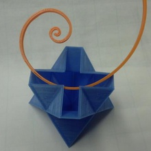 tetraedrico spikey tetraedro gioco 3d print model - Mito3D