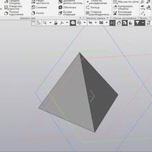tetraedro architettura matematica figura 3d print model - Mito3D
