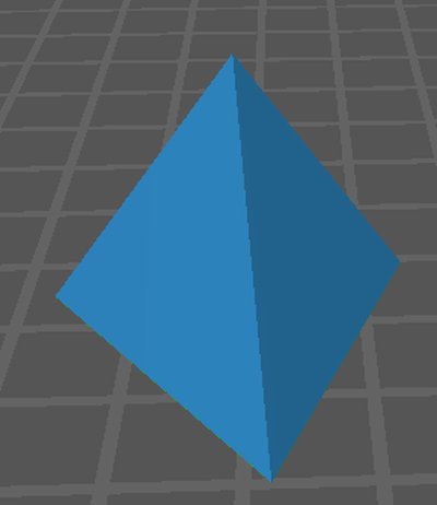 tetraedro arte geometria solidi matematica 3d print model - Mito3D