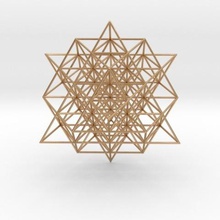 64 tetrahedron kılavuz sanat 3d print model - Mito3D