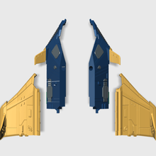 tetrajet dirge wing kit game transformers wfc siege seekers tetrajet dirge 3d print model - Mito3D