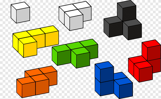 tetris Game 3d print model - Mito3D