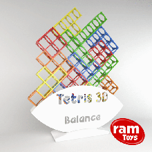 tetris 3d equilibrar 3d print model - Mito3D