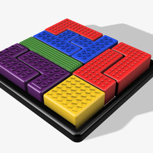 tetris puzzle gioco la terapia occupazionale l'integrazione l'istruzione funzionalità i giocattoli di bambini 3d print model - Mito3D