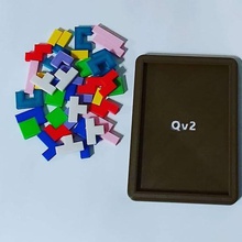 tetris puzzle jeu jouet de amusant 3d print model - Mito3D