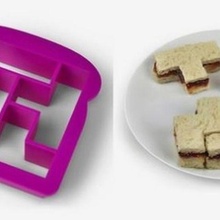 tetris sandwich cutter toast cutting 3d print model - Mito3D