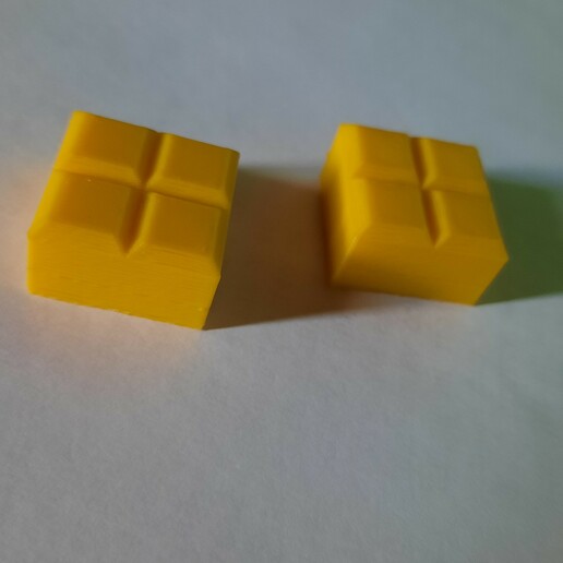 tetromino hielo crema imán tetris iman refrigerador decoración organizar 3D print model - Mito3D