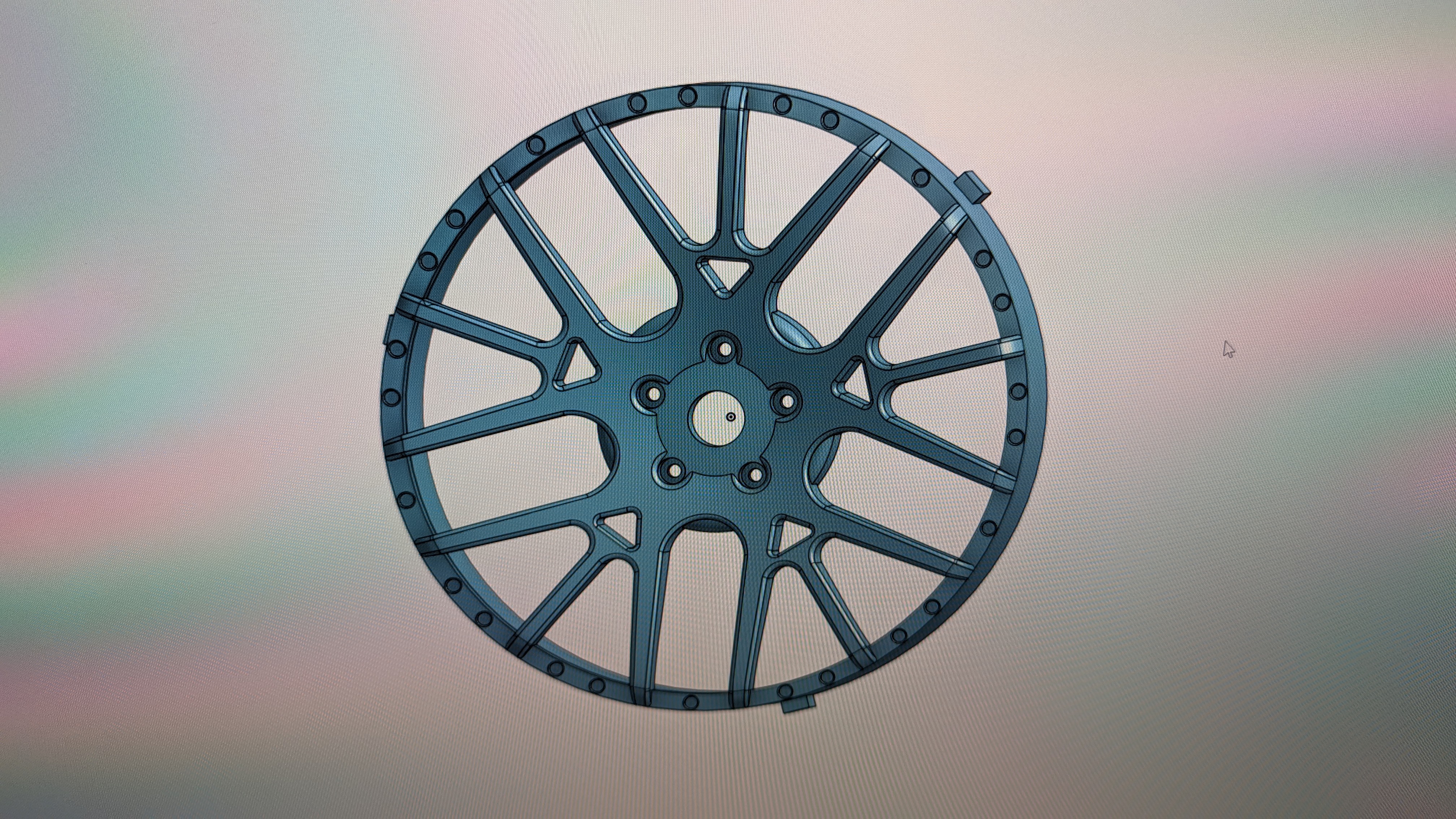 tetsujin lycoris changeable offset mst drift wheels rims rmx rrx alloys 3D print model - Mito3D
