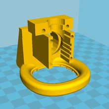 tevo tarantula - hexagon hotend 40mm fan shroud 3d printer 3d_printer_parts 3d print model - Mito3D