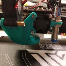 tevo tarantula cooling fan vent & inductive sensor mount tool 3d printer parts mod 3d print model - Mito3D