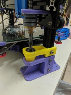 Tevo tarantula tek motor çift z orijinal öncülük etmek vidalamak 3d yazıcı parçalar 3d print model - Mito3D