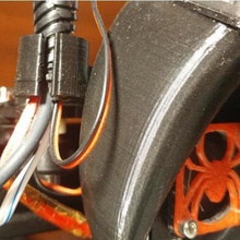 tevo tarantula wire management arm carriage tool 3d printer parts cord wrap upgrade holder 3d print model - Mito3D