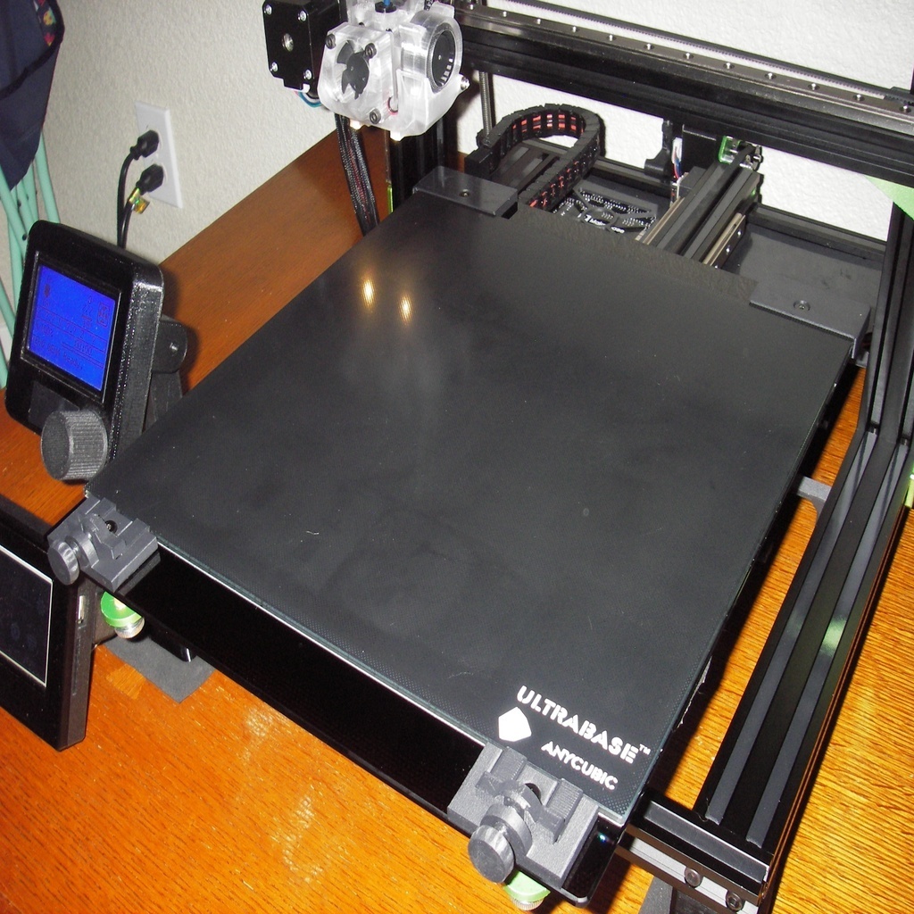 tevo tornado ajustável vidro ultrabase cama montagens monte braçadeira 3d impressora partes 3D print model - Mito3D