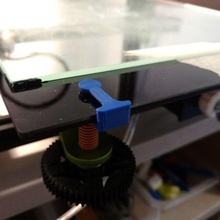 tevo tornado bloc vis - screw block tool bed leveling 3d printer accessories 3d print model - Mito3D