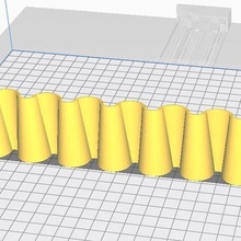texas architecture tiles row model 3d print model - Mito3D
