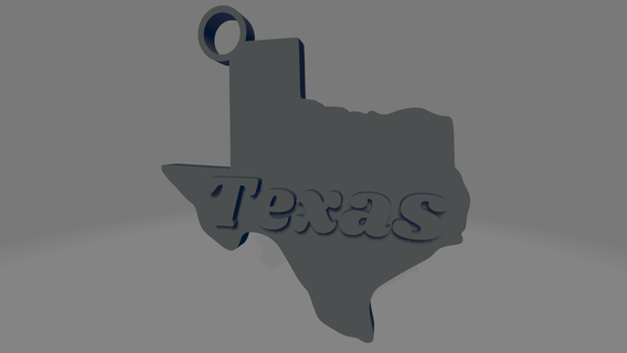 Texas llavero llaves Estados Unidos America unido estados recuerdo americano houston san antonio Austin dallas 3d print model - Mito3D