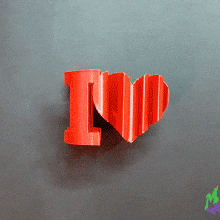 testo Flip amore San Valentino i tu 14th febbraio amanti 3d print model - Mito3D
