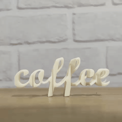 metin çevirmek kahve sanat 3dprinting kahve sever dekoru ev espressoart kafein bağımlısı 3dprintdesign titreşimleri mutfak ofis dekorasyonu modern 3dprintedart 3dprints diydecor rustik çekicilik benzersiz hediyeler iç dizayn el yapımıdekor cafe stil dekorasyon ilhamı 3d print model - Mito3D