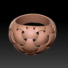 textura anel joalheria 3d print model - Mito3D