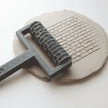 texture rouleau mur outil tonne art polymère timbre argile poterie boulanger 3d print model - Mito3D