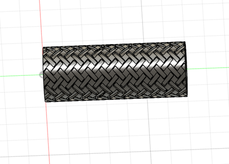 texture rouleau biscuits fimo polymère argile moule 3d print model - Mito3D