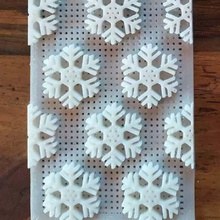 texture texturizador copos nieve fiocchi di neve vari 3d print model - Mito3D