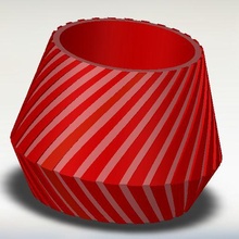 strutturato matte5 compagno contenitore palla bicchiere argentina 3d print model - Mito3D