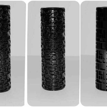 textured rollers terrane dnd warhammer gaming art pins rolling 3d print model - Mito3D