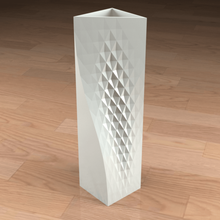 textured vase home parametric textur Muster Pflanzen pot Dekor Dekoration 3d print model - Mito3D