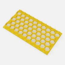Texturierer Marker Bienenwabe Textur Kuchen Teller Texturierung 3d print model - Mito3D