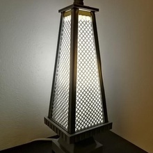Tay tarzı fener ev lamba dekor 3d print model - Mito3D
