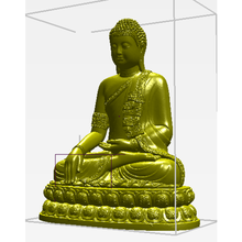 tailandês buda a arte boudha zen estátua estatueta decoração 3d print model - Mito3D