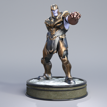 Thanos arte maravilha dominó Super heroi dc histórias quadrinhos 3d print model - Mito3D
